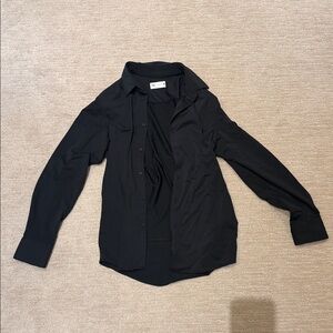 Men's Black Dress Shirt